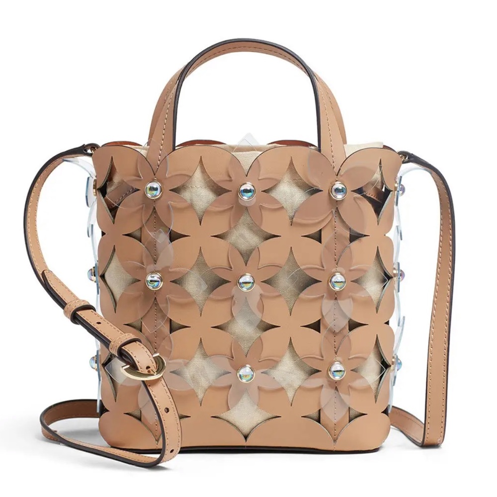 NWOT ZAC Zac Posen Floral Bouquet Clutch - Picture 8 of 8